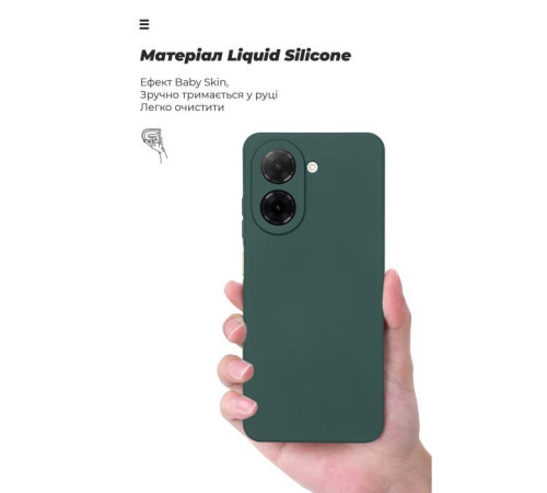 Чохол до мобільного телефона Armorstandart ICON Xiaomi Redmi A5 4G / Poco C71 4G Camera cover Dark Green (ARM84891)