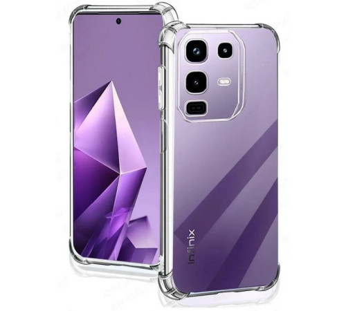 Чохол до мобільного телефона BeCover Anti-Shock Infinix Note 50 Pro Plus Clear (713497)