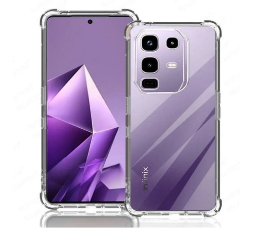 Чохол до мобільного телефона BeCover Anti-Shock Infinix Note 50 Pro Plus Clear (713497)